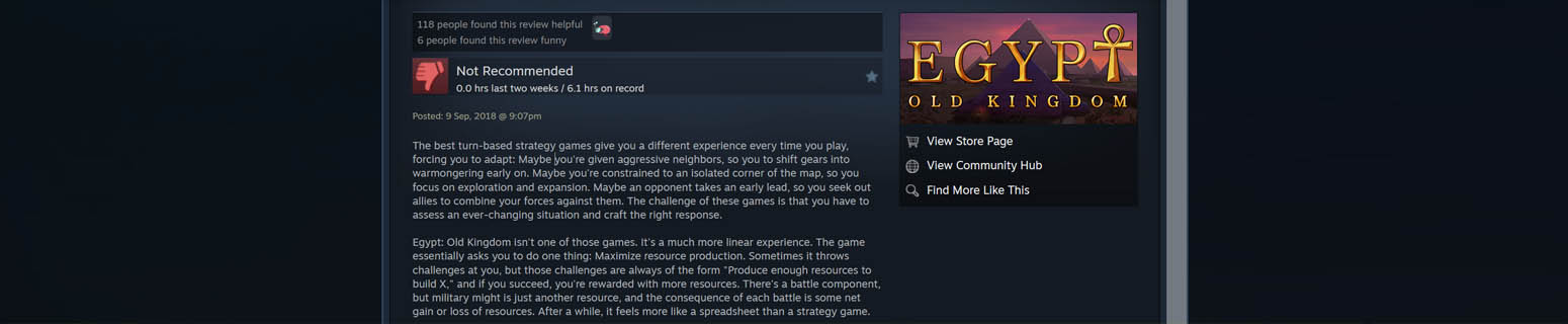Player Feedback